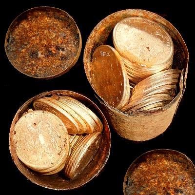 1,400 gold coins found by California couple - Kagin's Inc.