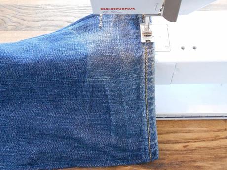 Upcycled Denim and Fleece Scarf - Paperblog