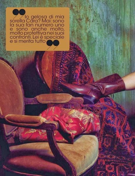 Poppy Delevingne - Glamour Italy March 2014