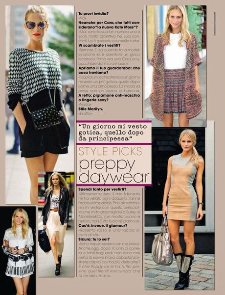 Poppy Delevingne - Glamour Italy March 2014