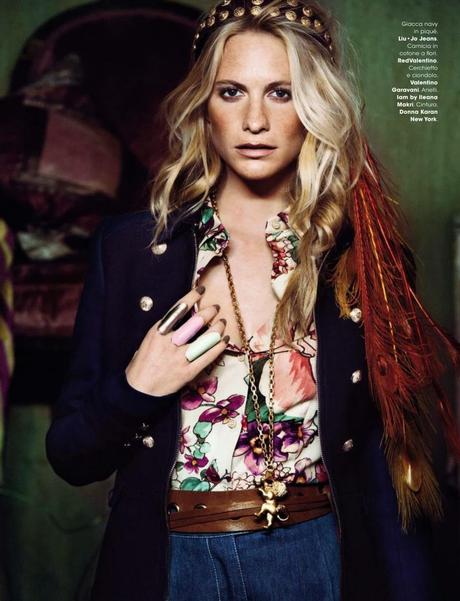 Poppy Delevingne - Glamour Italy March 2014