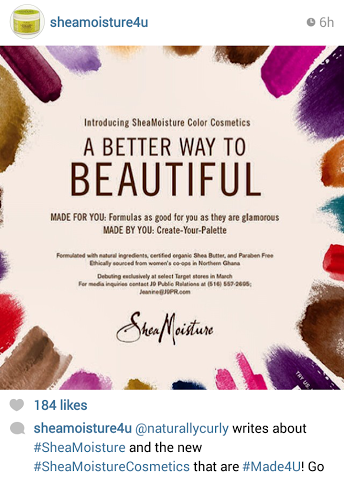 Shea Moisture Launches 