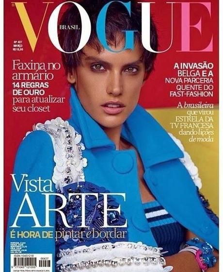 Alessandra Ambrosio by Mariano Vivanco for Vogue Brazil March 2014