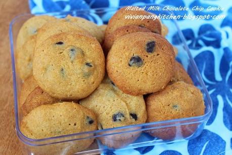 Malted Milk Chocolate Chip Cookie (Prefer Chewy or Crispy?)