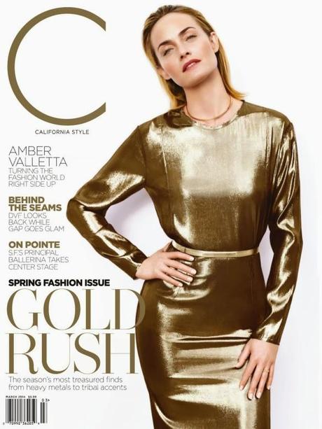 Amber Valletta - California Style Magazine March 2014