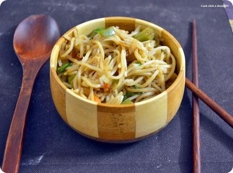 Hakka noodles recipe