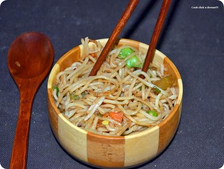 Hakka noodles recipe