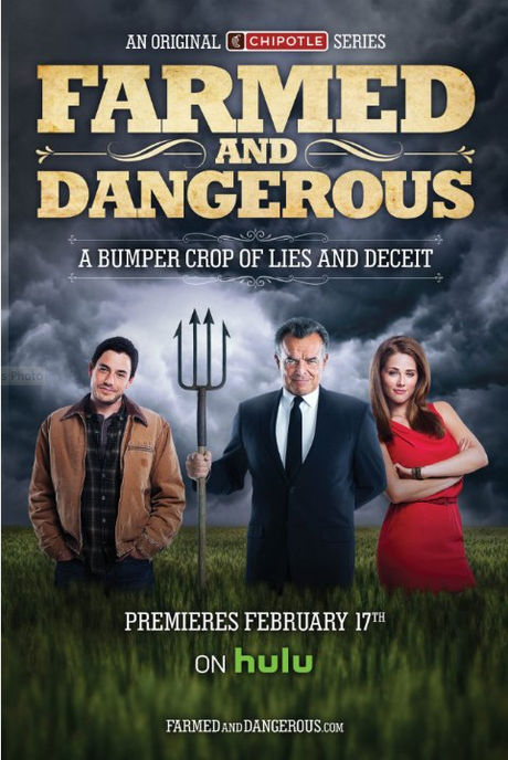 Farmed and Dangerous starring Ray Wise and his devil pitchforky thing