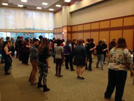 my dance class at High School Day at the Central Pennsylvania GSA Leadership Summit