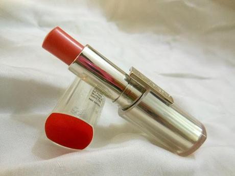 NEW! L'Oreal Paris Rouge Caresse Lipstick (301) Dating Coral : Review and Swatch