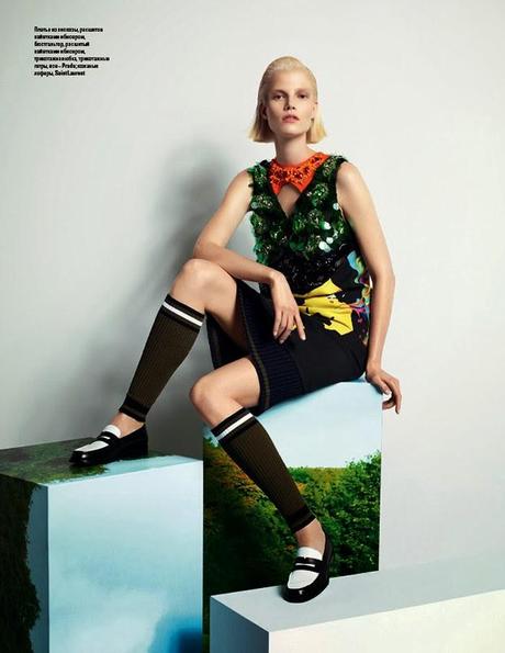 Suvi Koponen - Vogue Magazine Ukraine March 2014