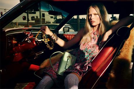 Anna Ewers by Mikael Jansson for Interview March 2014