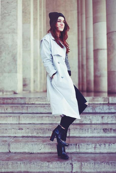 trench coat look asos