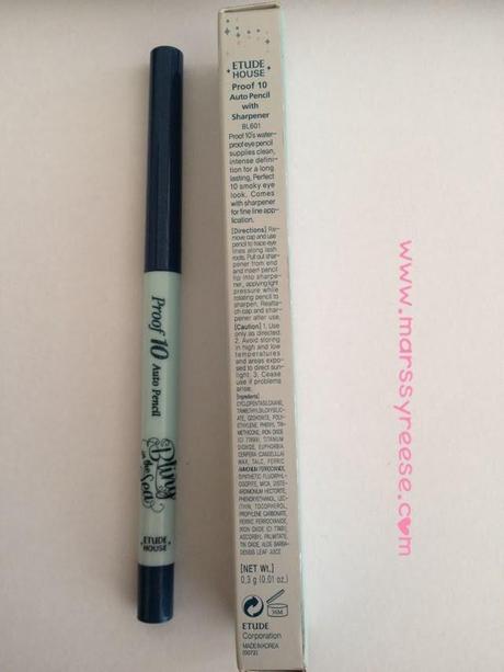 Proof 10 Auto Pencil (Bling in the Sea) - Etude House [Review]