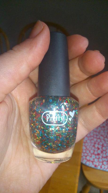 O.P.I Glitter Polish Dupe...From Poundland!