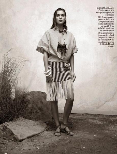 Arizona Muse for Vogue Spain March 2014