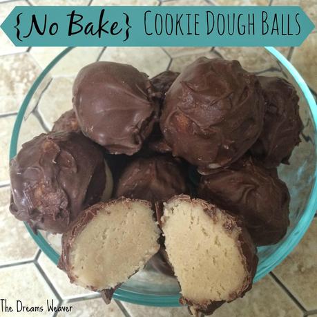 {No Bake} Cookie Dough Balls~ The Dreams Weaver