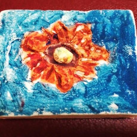 I came home to this. Heart showed me her art work for today. Little joys that warm a mom’s heart. đŸ‘� #soapcarving