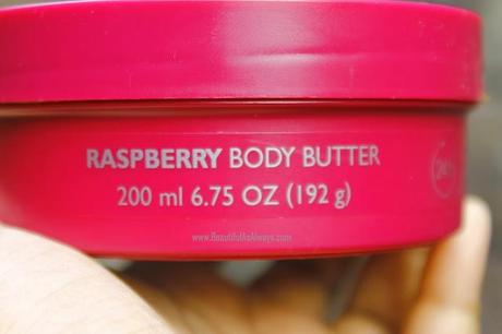 The Body Shop Raspberry Body Butter Review