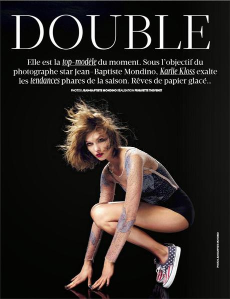 Karlie Kloss - Madame Figaro France February 2014