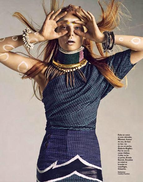 Sofie Theobald - Grazia France  February 2014