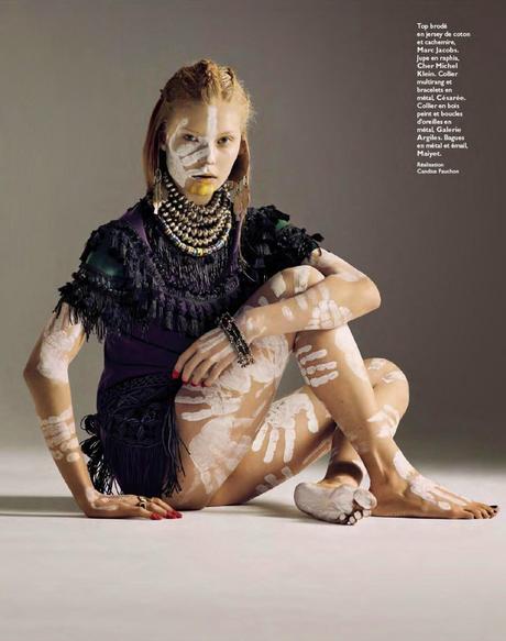 Sofie Theobald - Grazia France  February 2014