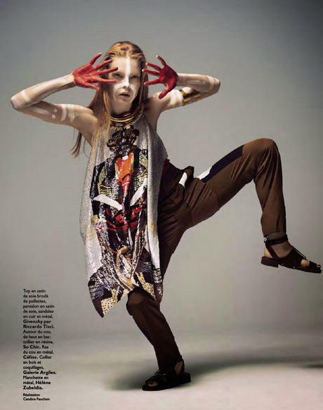 Sofie Theobald - Grazia France  February 2014