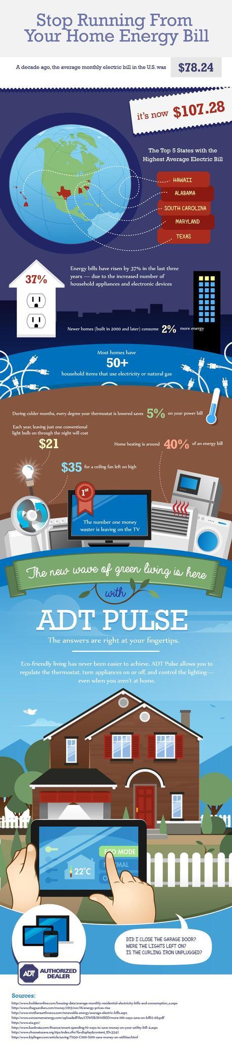 How To Save Energy With ADT Plus Infographic