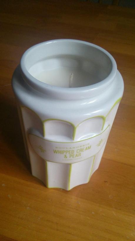 Anthropologie Whipped Cream and Pears Candle