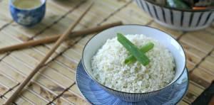 ginger coconut cauliflower rice