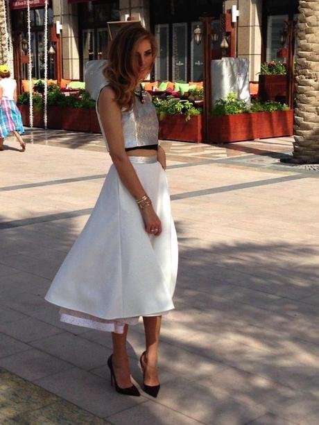 Spotted! Chiara in Zayan the Label SS14