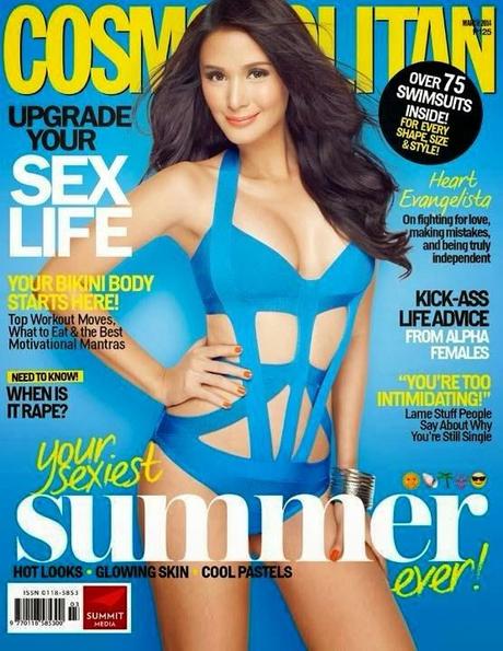 Heart Evangelista - Cosmopolitan Magazine Philippines March 2014