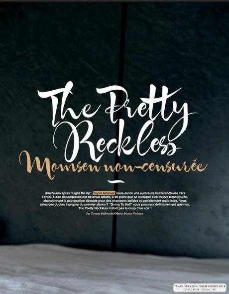 Taylor Momsen - My Rock Magazine France March 2014