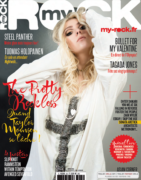 Taylor Momsen - My Rock Magazine France March 2014