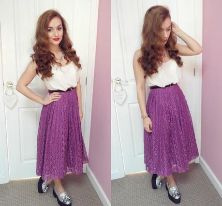 OOTD | Vintage Gypsy Midi Skirt