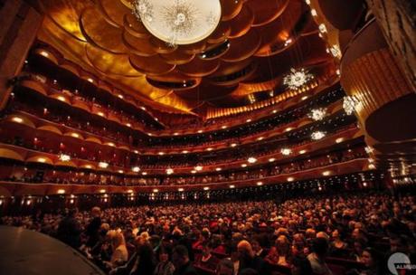 Interior of the Metropolitan Opera