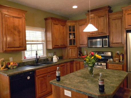 The KItchen To Match The Warm and Inviting Living Room Space!