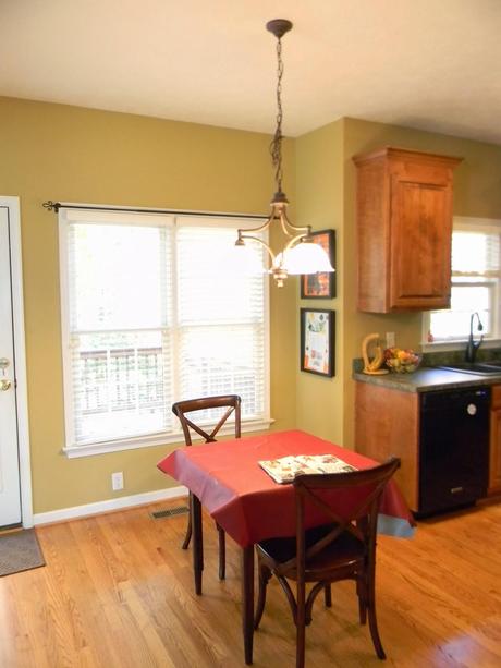 The KItchen To Match The Warm and Inviting Living Room Space!