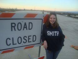 In the end, we all become stories - Katherine by Road Closed Sign
