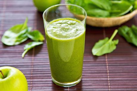 Green smoothie on Daily Inspiration Board