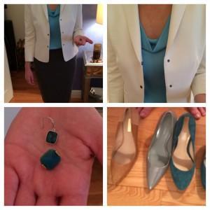 How to wear color to work 