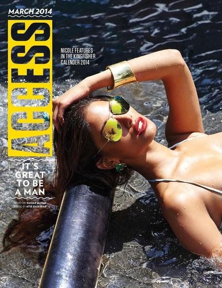 Nicole Faria - FHM India March 2014