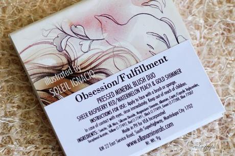 Ellana Week: Mineral Blush Duo in Obssession/Fulfillment