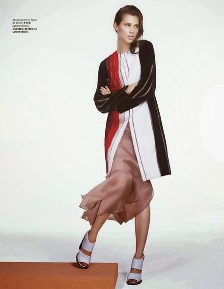 Anais Pouliot by Andrew Yee for L'Officiel Mexico March 2014