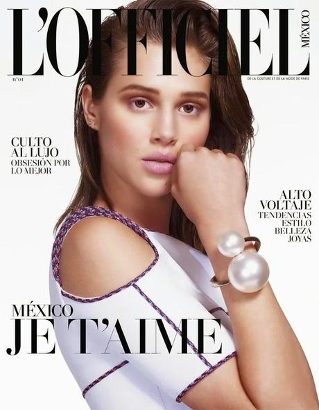 Anais Pouliot by Andrew Yee for L'Officiel Mexico March 2014
