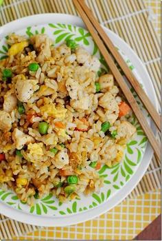 Chicken Fried Rice - Easy and Filling Family Meal.