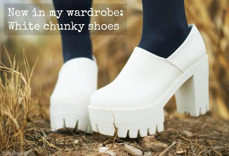 TheMowWay.com  - New in my wardrobe: Chunky white shoes
