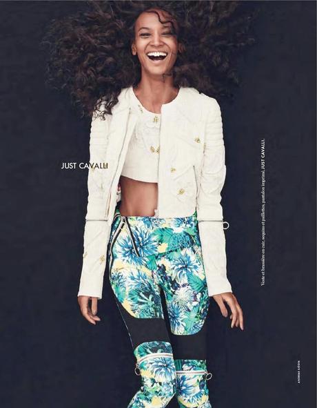 Liya Kebede By Andreas Sjodin For Elle France February 2014