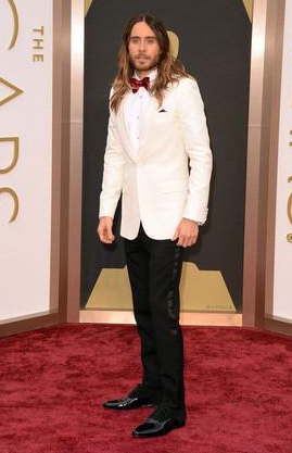 jared leto oscar red carpet