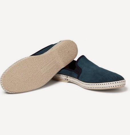 Easy To Slip In:  Rivieras Sultan Suede Slip-On Shoe